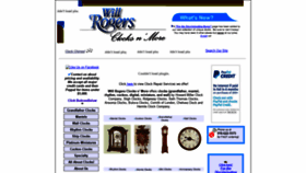 What Clocksnmore.com website looked like in 2020 (3 years ago)