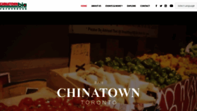 What Chinatownbia.com website looked like in 2020 (3 years ago)