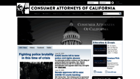 What Caoc.org website looked like in 2020 (3 years ago)