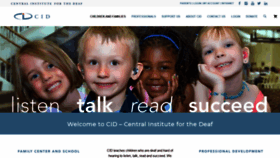 What Cid.edu website looked like in 2020 (3 years ago)