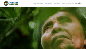 What Chaikuni.org website looked like in 2020 (3 years ago)
