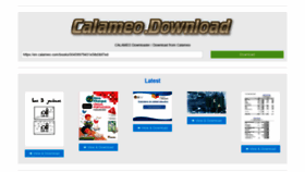 What Calameo.download website looked like in 2020 (3 years ago)