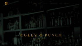 What Coleyandpunch.co.nz website looked like in 2020 (3 years ago)