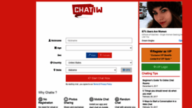 What Chatiw.in website looked like in 2020 (3 years ago)