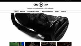 What Crugolf.com website looked like in 2020 (3 years ago)