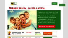 What Coolpujcky.cz website looked like in 2020 (3 years ago)