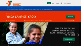 What Campstcroix.org website looked like in 2020 (3 years ago)