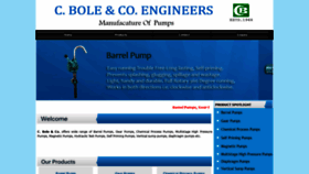 What Cbolepumps.com website looked like in 2020 (3 years ago)