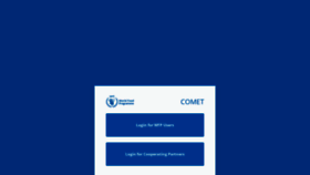 What Comet.wfp.org website looked like in 2020 (3 years ago)
