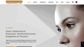 What Chirurgie-esthetique.paris website looked like in 2020 (3 years ago)
