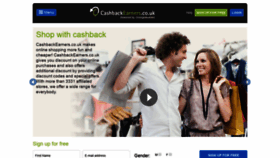 What Cashbackearners.co.uk website looked like in 2020 (3 years ago)