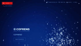What Cofrend.com website looked like in 2020 (3 years ago)