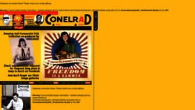 What Conelrad.com website looked like in 2020 (3 years ago)