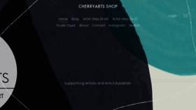 What Cherryartshop.org website looked like in 2020 (3 years ago)