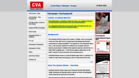 What Cva.gov.mt website looked like in 2020 (3 years ago)