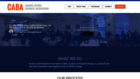 What Cabaus.org website looked like in 2020 (3 years ago)