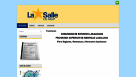 What Cel.lasalle.es website looked like in 2020 (3 years ago)