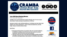 What Cramba.org website looked like in 2020 (3 years ago)