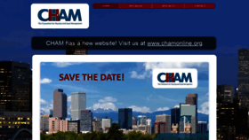 What Cham.us website looked like in 2020 (3 years ago)
