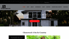 What Chesterwood.org website looked like in 2020 (3 years ago)
