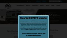 What Colonialrv.com website looked like in 2020 (3 years ago)