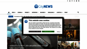 What Citynews-koeln.de website looked like in 2020 (3 years ago)