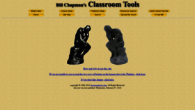 What Classroomtools.com website looked like in 2020 (3 years ago)