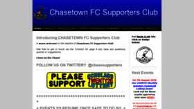 What Chasetownfcsupportersclub.com website looked like in 2020 (3 years ago)