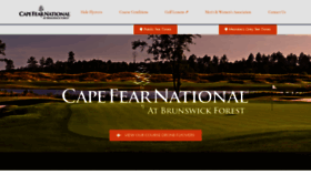 What Capefearnational.com website looked like in 2020 (3 years ago)