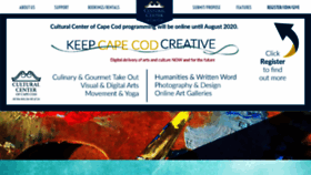 What Cultural-center.org website looked like in 2020 (3 years ago)