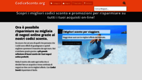 What Codicesconto.org website looked like in 2020 (3 years ago)
