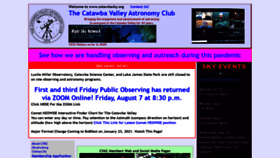 What Catawbasky.org website looked like in 2020 (3 years ago)