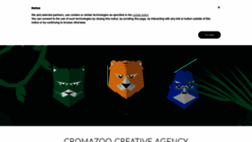 What Cromazoo.com website looked like in 2020 (3 years ago)