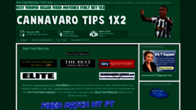 What Cannavaro-tips1x2.com website looked like in 2020 (3 years ago)