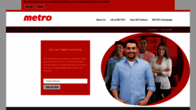 What Careers.metro.ca website looked like in 2020 (3 years ago)
