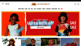 What Childrenssalon.co.uk website looked like in 2020 (3 years ago)