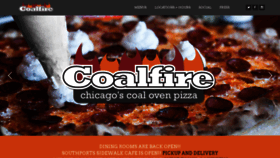 What Coalfirechicago.com website looked like in 2020 (3 years ago)