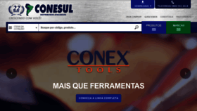 What Conesulferragens.com.br website looked like in 2020 (5 years ago)