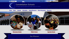 What Constellationschools.com website looked like in 2020 (3 years ago)