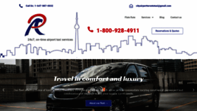 What Cityairporttorontotaxi.com website looked like in 2020 (3 years ago)
