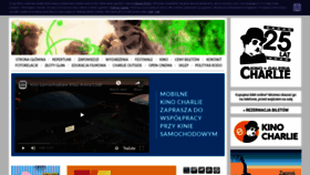 What Charlie.pl website looked like in 2020 (3 years ago)