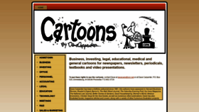 What Carptoons.com website looked like in 2020 (3 years ago)