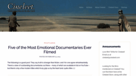 What Cineleet.com website looked like in 2020 (3 years ago)