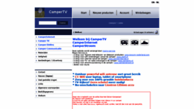 What Campertv.nl website looked like in 2020 (3 years ago)