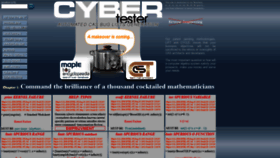 What Cybertester.com website looked like in 2020 (3 years ago)