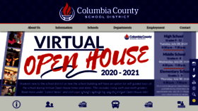 What Ccboe.net website looked like in 2020 (3 years ago)