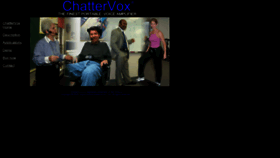 What Chattervox.com website looked like in 2020 (3 years ago)
