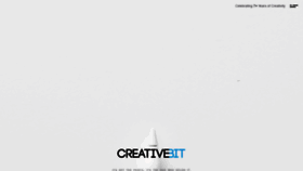 What Creativebit.in website looked like in 2020 (3 years ago)
