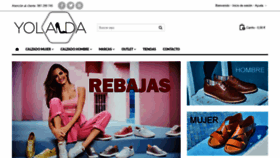 What Calzadosyolanda.com website looked like in 2020 (3 years ago)