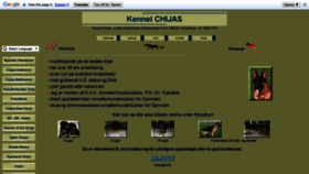 What Chijas.dk website looked like in 2020 (3 years ago)